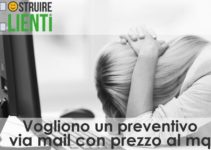 Vogliono un preventivo via mail col prezzo al mq